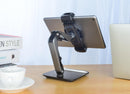 NÖRDIC Mobile and tablet holder tiltable and rotatable 360 degrees high quality heavy base