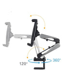 NÖRDIC Mobile and tablet holder tiltable and rotatable 360 degrees high-quality table mounting