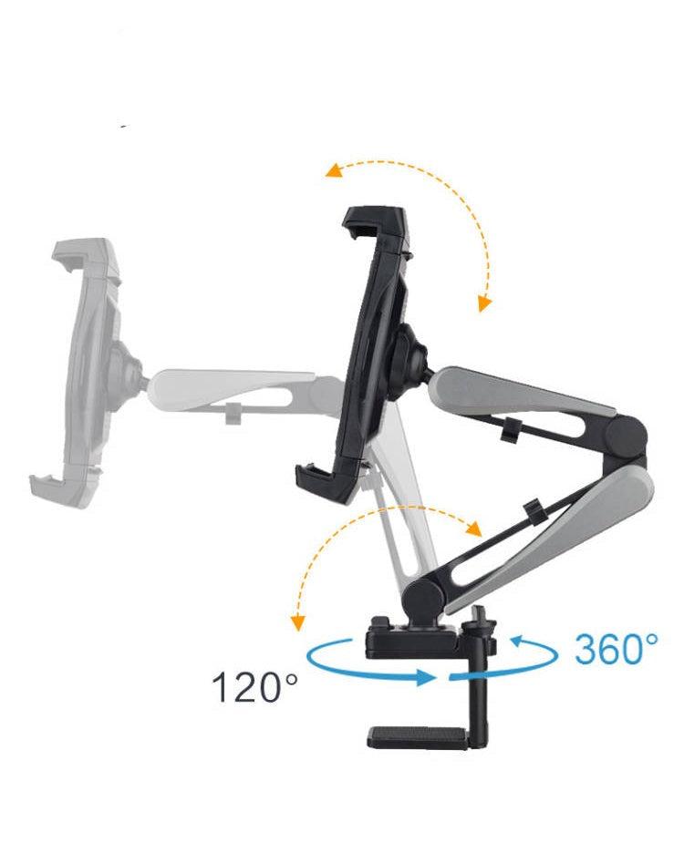 NÖRDIC Mobile and tablet holder tiltable and rotatable 360 degrees high-quality table mounting