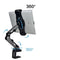 NÖRDIC Mobile and tablet holder tiltable and rotatable 360 degrees high-quality table mounting