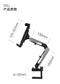 NÖRDIC Mobile and tablet holder tiltable and rotatable 360 degrees high-quality table mounting
