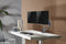 NÖRDIC Monitor arm table mount for dual monitors, 17"-27", aluminum and steel, black, screen mount