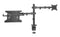 NÖRDIC Monitorarm och bärbar datorhållare monitor 13-27" 8kg bärbar 15,6" monitorfäste