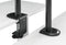 NÖRDIC Monitorarm och bärbar datorhållare monitor 13-27" 8kg bärbar 15,6" monitorfäste