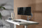 NÖRDIC Monitor arm table mount for dual monitors, 17"-27", aluminum and steel, black, screen mount