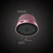 NÖRDIC Bluetooth 5.3 högtalare med magnet 3W IPX6 rosa