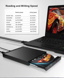 NÖRDIC Portable CD Burner and player and USB hub with SD/TD card reader