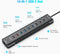 NÖRDIC Powered 10port  USB-C & A Hub, 10Gbps USB-C and USB-A Data Ports, 4 USB 3.0 Ports, 2 Fast Charging Ports and 20W USB-C PD Port individual switch