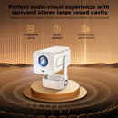 NÖRDIC Projector 1080P 300ANSI with 2 Karaoke Microphones