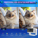NÖRDIC Projector Google Certified 1080p 500 ANSI lumen 2.4/5G WiFi 6 Android 11