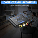 NÖRDIC RCA AV to HDMI Converter 16:9/4:3 1080P Mini Composite CVBS Video and Audio Converter with PAL and NTSC Support