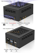 NÖRDIC Raspberry Pi 5 Case with Support for PCIe M.2 NVMe SSD