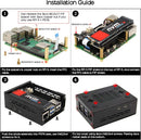NÖRDIC Raspberry Pi 5 Case with Support for PCIe M.2 NVMe SSD