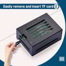 NÖRDIC Raspberry Pi 5 Case with Pi5-Official Active Cooler, Support for PCIe M.2 NVMe SSD
