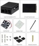 NÖRDIC 3.5" Touchscreen Display with Raspberry Pi 5 Case, 480x320 TFT LCD Panel, 60Hz Display with Mini Fan and Heatsink