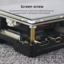 NÖRDIC 3.5" Touchscreen Display with Raspberry Pi 5 Case, 480x320 TFT LCD Panel, 60Hz Display with Mini Fan and Heatsink