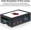 NÖRDIC 3.5" Touchscreen Display with Raspberry Pi 5 Case, 480x320 TFT LCD Panel, 60Hz Display with Mini Fan and Heatsink