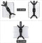 NÖRDIC Rotating 360 degree wall mount with metal base and aluminum alloy for tablets in sizes 7-13 inches.