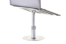 NÖRDIC Rotating aluminum laptop stand, adjustable height Ergonomic computer stand with 360 rotating,