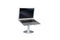 NÖRDIC Rotating aluminum laptop stand, adjustable height Ergonomic computer stand with 360 rotating,