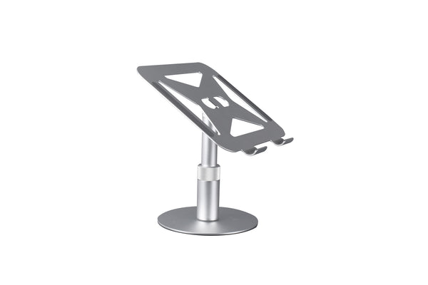 NÖRDIC Rotating aluminum laptop stand, adjustable height Ergonomic computer stand with 360 rotating,