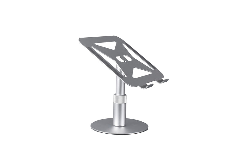 NÖRDIC Rotating aluminum laptop stand, adjustable height Ergonomic computer stand with 360 rotating,