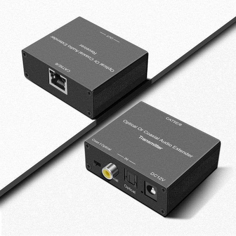 NÖRDIC SGM-130 Optical audio extender over Cat5e Optical Toslink or Coaxial SPDIF
