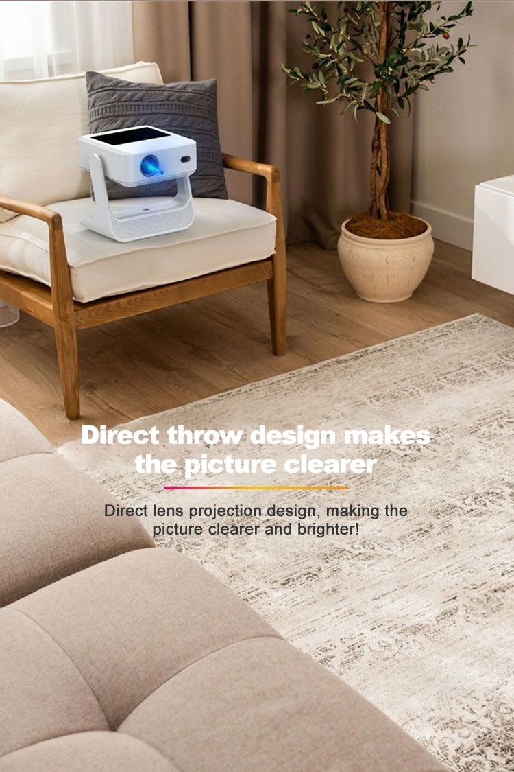 NÖRDIC Smart Touch Screen Projector for Home Theater and Presentations