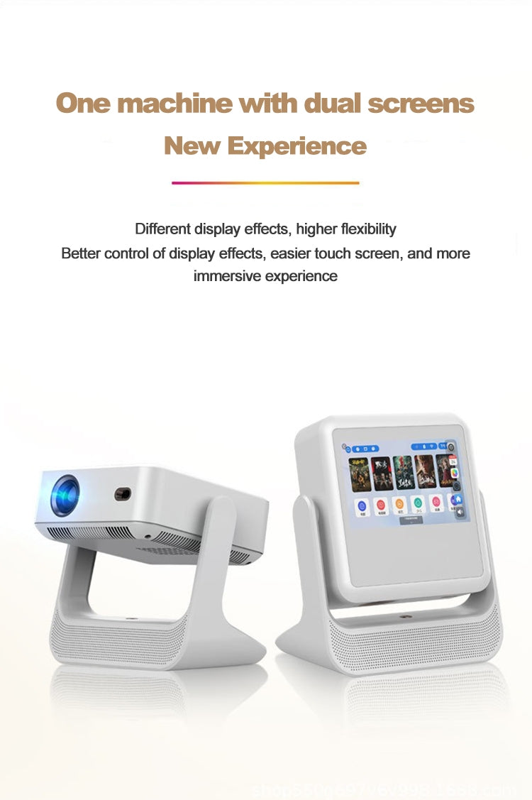 NÖRDIC Smart Touch Screen Projector for Home Theater and Presentations
