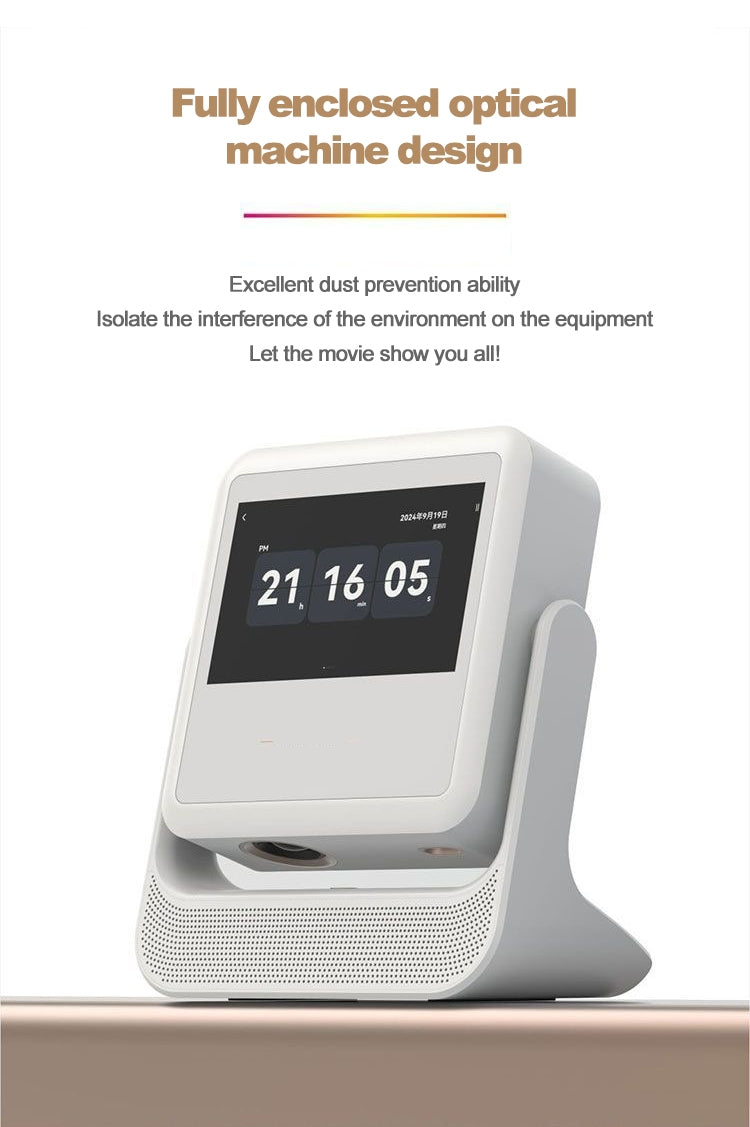 NÖRDIC Smart Touch Screen Projector for Home Theater and Presentations
