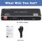 NÖRDIC Splitter 1 to 4 HDMI 2.0 4K60Hz Ultra HD 3D HDR 18Gbps HDCP 2.2