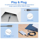 Starlink Mini Cable 5m USB-C to DC Waterproof 100W Input Outdoor Camping Travel Work