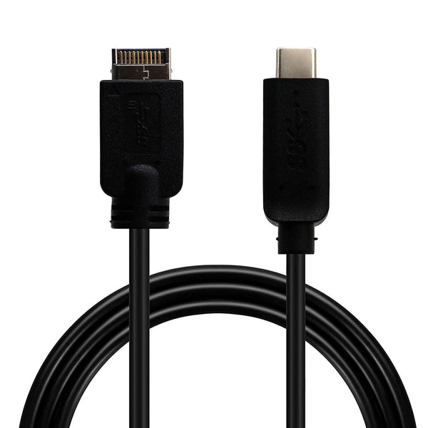 NÖRDIC Type E to USB-C flat cable 50cm