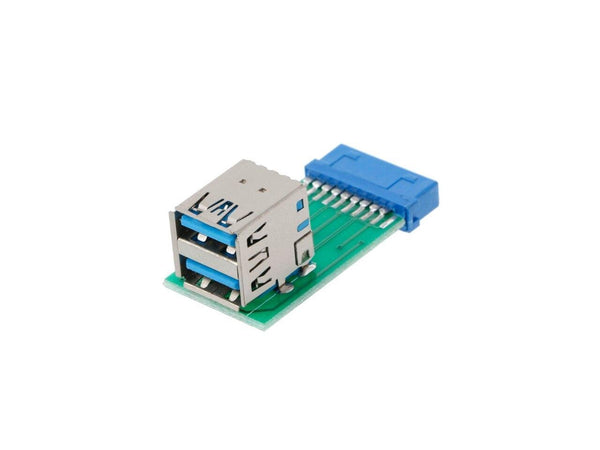 NÖRDIC USB 3.0 20 pin header to 2xUSB3.0 adapter