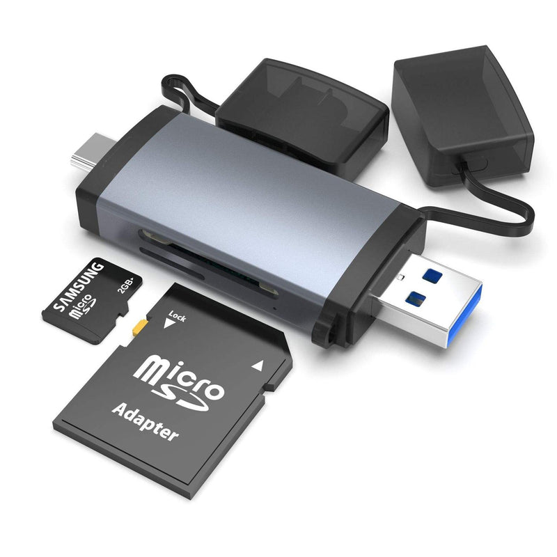NÖRDIC USB 3.0 Card Reader 2 Slot SD, MicroSD UHS-I