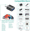 NÖRDIC USB3.0 OTG to Lightning Adapter (Non-MFIs) black support for iOS connect USB devices to the iPhone and iPad