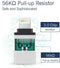 NÖRDIC USB3.0 OTG to Lightning Adapter (Non-MFIs) black support for iOS connect USB devices to the iPhone and iPad