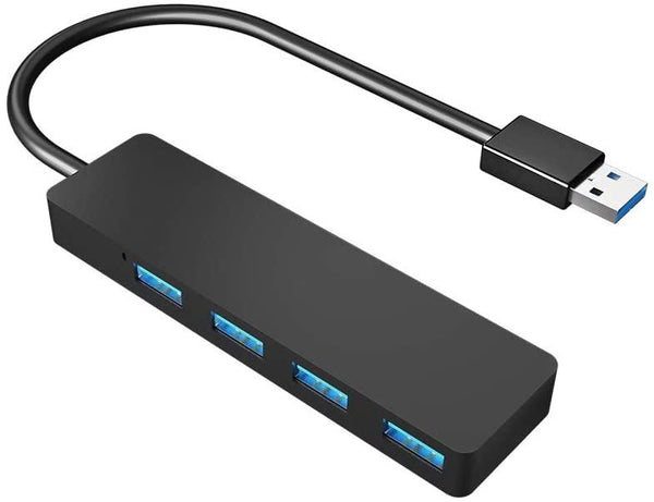NÖRDIC USB 3.1 Hub 5Gbps 4PORT 35cm cable black