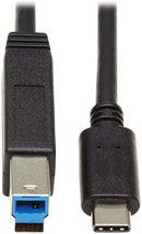NÖRDIC USB 3.1 cable USB C to USB B 5Gbps 2m USB printer cable