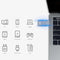 NÖRDIC USB3.2 Gen2 USB-C to USB-A adapter 10Gbps metal grey