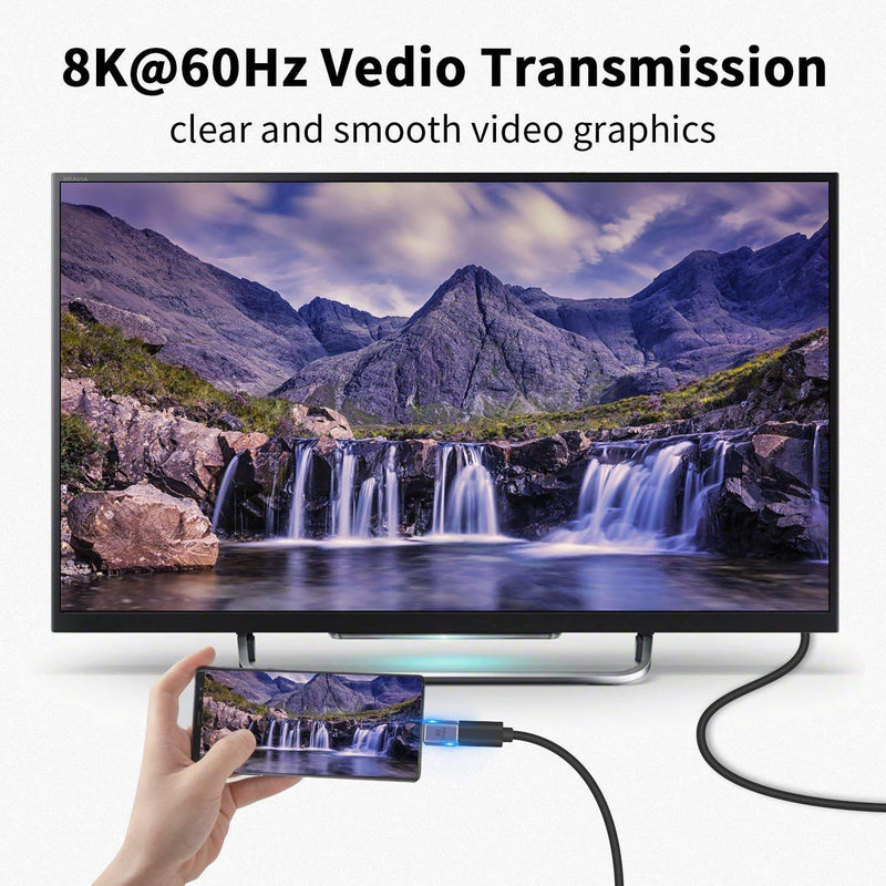 NÖRDIC USB4 adapter male to female 40G 8K60Hz PD100W
