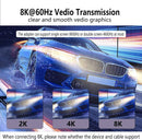 NÖRDIC USB4 angled adapter male to female 40G 8K60Hz PD100W