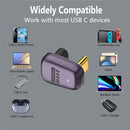 NÖRDIC USB4 angled adapter male to female 40G 8K60Hz PD100W