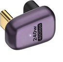NÖRDIC USB4 angled adapter male to female 40G 8K60Hz PD100W