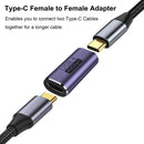 NÖRDIC USB4 extension adapter female to female 40G 8K60Hz PD100W