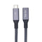 NÖRDIC USB 4 förlängningskabel 50cm 40Gbps 240W 8K60Hz