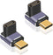 NÖRDIC USB4 angled adapter male to female 40G 8K60Hz PD100W