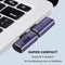 NÖRDIC USB4 angled adapter male to female 40G 8K60Hz PD100W