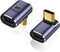 NÖRDIC USB4 angled adapter male to female 40G 8K60Hz PD240W