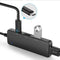 NÖRDIC USB-A 2.0 Hub 4 ports 3xUSB-A 480Mbps 1xUSB-C 480Mbps